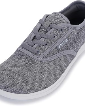 WHITIN Men's Wide Canvas Barefoot Sneakers